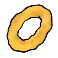 イカリング（手書きイラスト）
