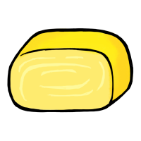 卵焼き（手書きイラスト）