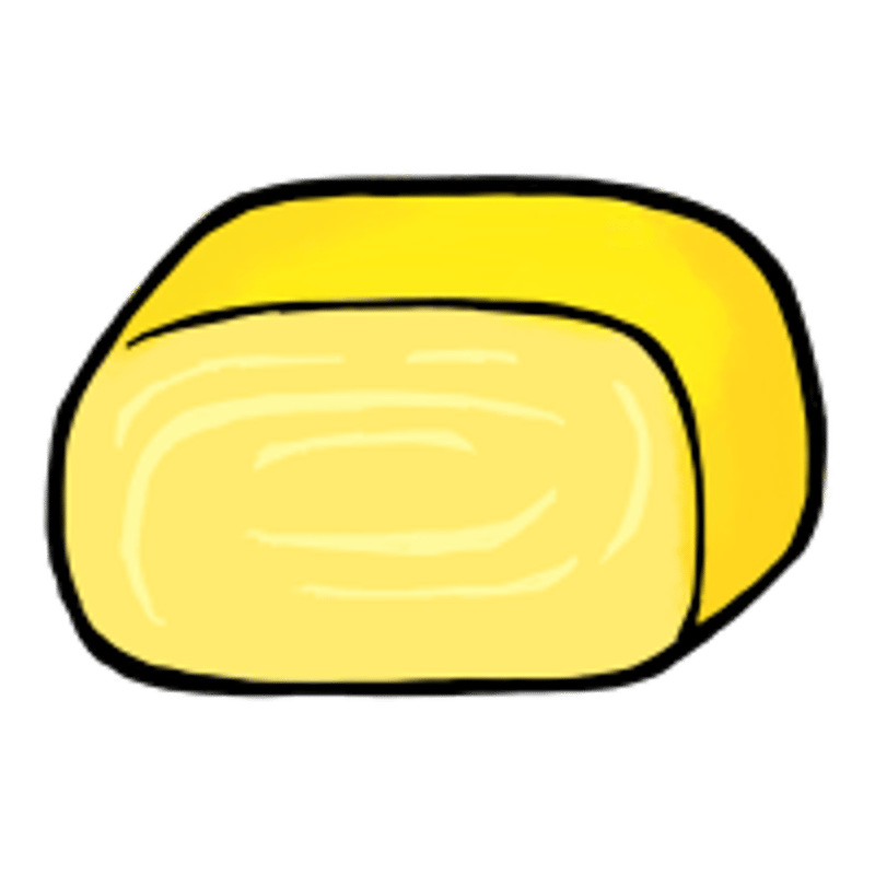 卵焼き（手書きイラスト） | デジタル教材ストア