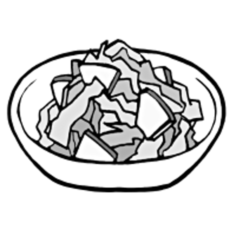 りんごサラダ（手書きイラスト） | デジタル教材ストア