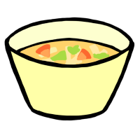 汁物（手書きイラスト）