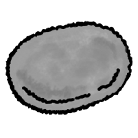 コロッケ（手書きイラスト）