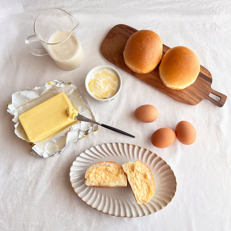 ケーキとして楽しめる『ごちそうクリームパン』セット | サンクレール