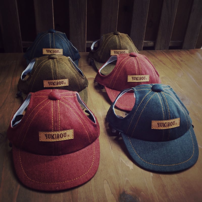 キャップ（中型犬用）オールドデニム | YUKIBOU-SHOP