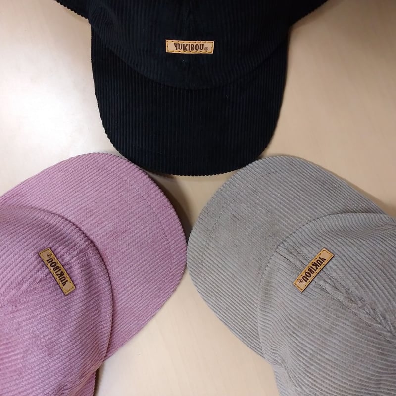 お揃いキャップ（人用） コーデュロイ | YUKIBOU-SHOP