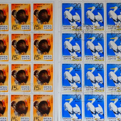 大特価！(画像3枚)『鳥類』6シートセット CTO
