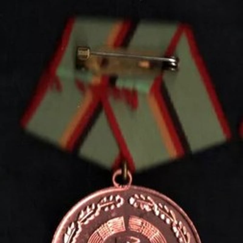 ドイツ民主共和国『内務省功労勲章』(銅) 略綬/ケースつき 東ドイツ