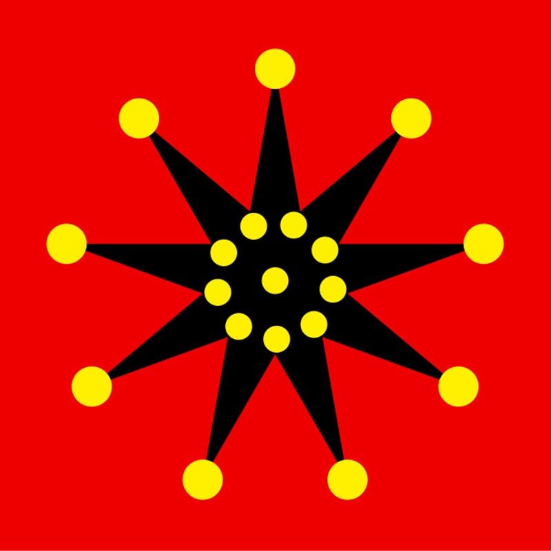 国旗『中華民国軍旗』96cm×144cm | BARBAROSSA