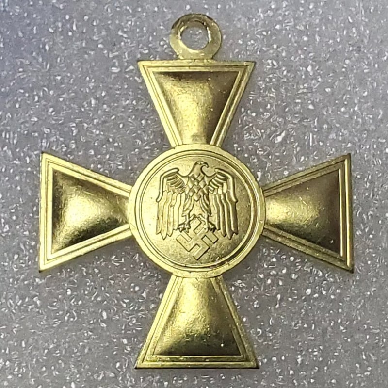 ＢＷドイツ軍/連邦軍＊１９５７年制定＊警察２５年＆１８年勤続メダルバー（実物） BWドイツ軍/連邦軍＊1957年制定＊警察25年＆18年勤続