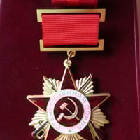 ソ連『労働赤旗勲章』(ケースつき) レーニン スターリン ヒトラー