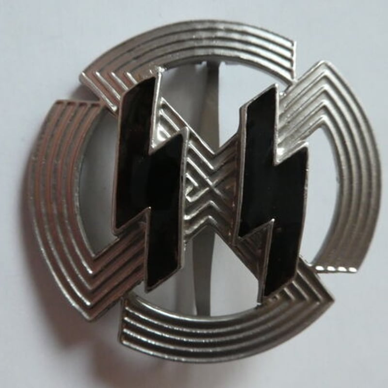 ナチスドイツ『親衛隊名誉バッジ』(銀) SS ヒトラー | BARBAROSSA