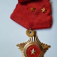 ベトナム社会主義共和国『軍功勲章』(2級:略綬つき)