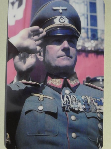 ナチス・ドイツ軍ブラウヒッチュ元帥直筆サイン ナチスドイツ『ブラウヒッチュ』B カード ヒトラー | BARBAROSSA