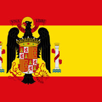 国旗『スペイン』(フランコ独裁期:1945~77) 90cm×150cm