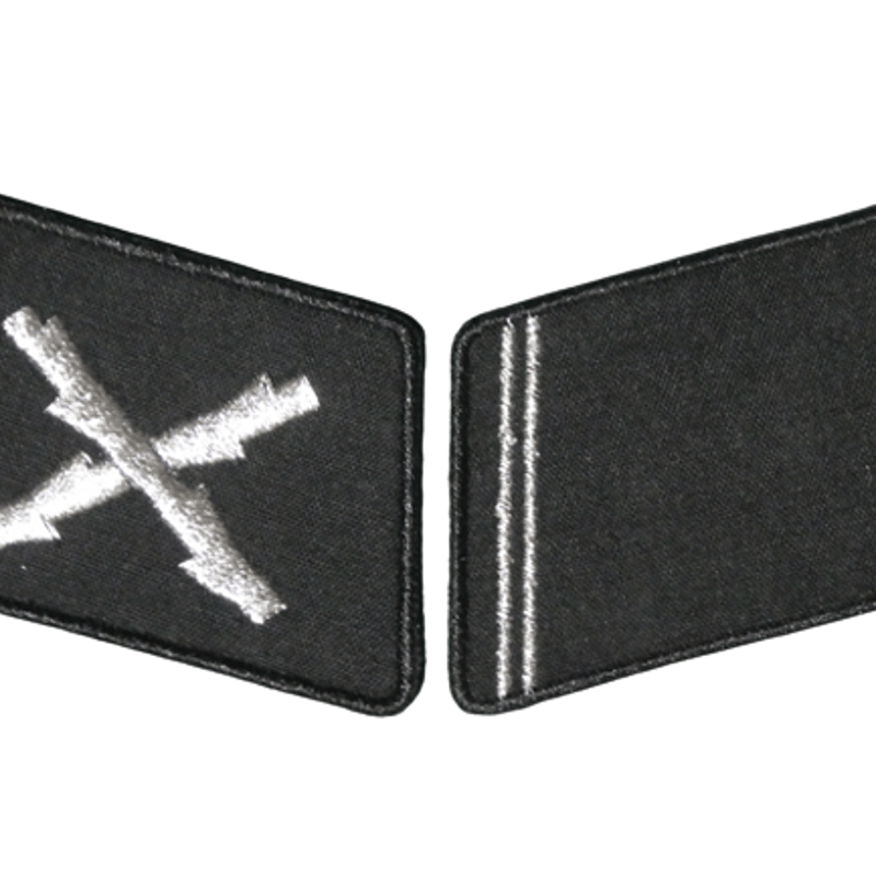 ナチスドイツ 『第28SS義勇敵弾兵師団』(ヴァロニエン:ワロン第1) 襟章