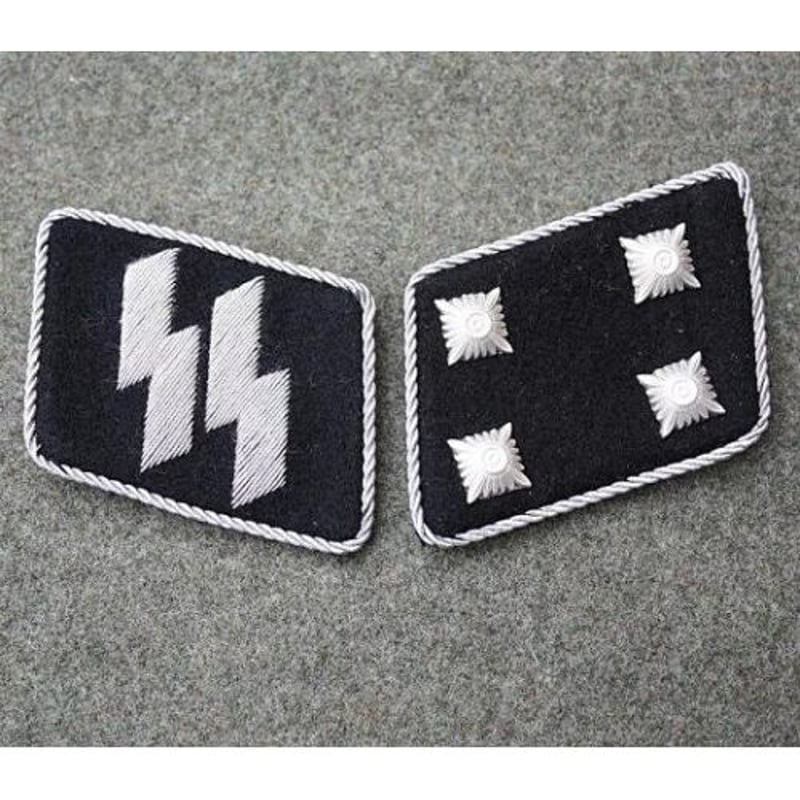 ナチスドイツ 親衛隊『少佐』襟章 ヒトラー | BARBAROSSA