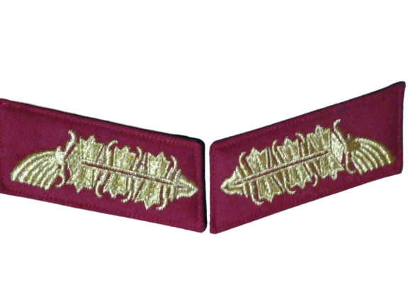 ドイツ陸軍元帥用 襟章 レプリカ ドイツ陸軍元帥用 襟章 レプリカ