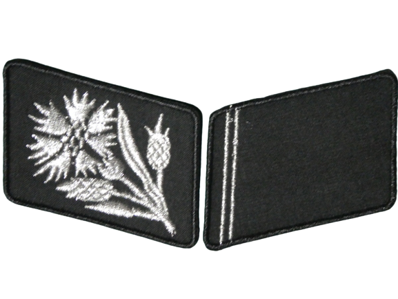 ナチスドイツ 『第22SS義勇騎兵師団』(マリア・テレジア) 襟章 廉価版