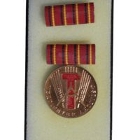 ドイツ民主共和国『人民と祖国のための戦闘勲章』(銀) レプリカ