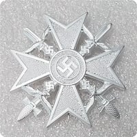 ナチスドイツ『剣付スペイン十字勲章』(銀)