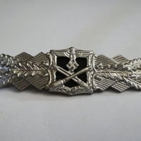 ナチスドイツ『白兵戦勲章』(銀) ヒトラー