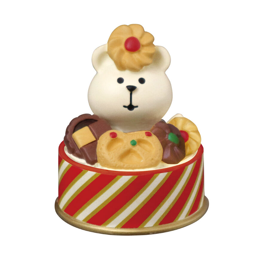 デコレ　コンコンブル　　2ケセット　まとめ売り　 　しろくま　と　ゴースト コンコンブル＊しろくまクッキー缶 | PHOTO GARDEN online