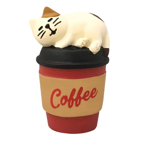 コンコンブル＊ぽかぽかコーヒー猫
