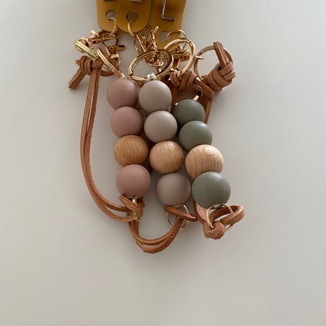 leather strap shoes clip / key holder