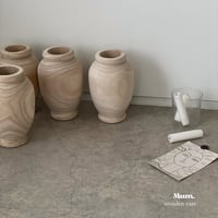 【通常発送】wooden vase