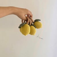 【通常発送】crochet lemon rattle