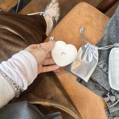 【即納・送料無料】otona mum. original silver kinchaku