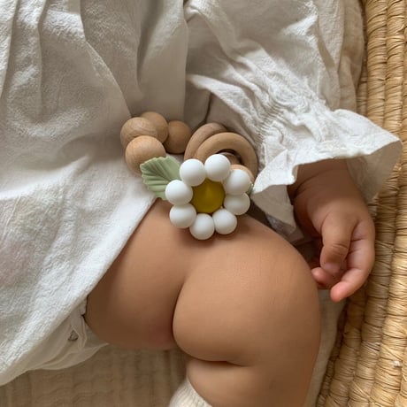 ohana chamomile teether bracelet