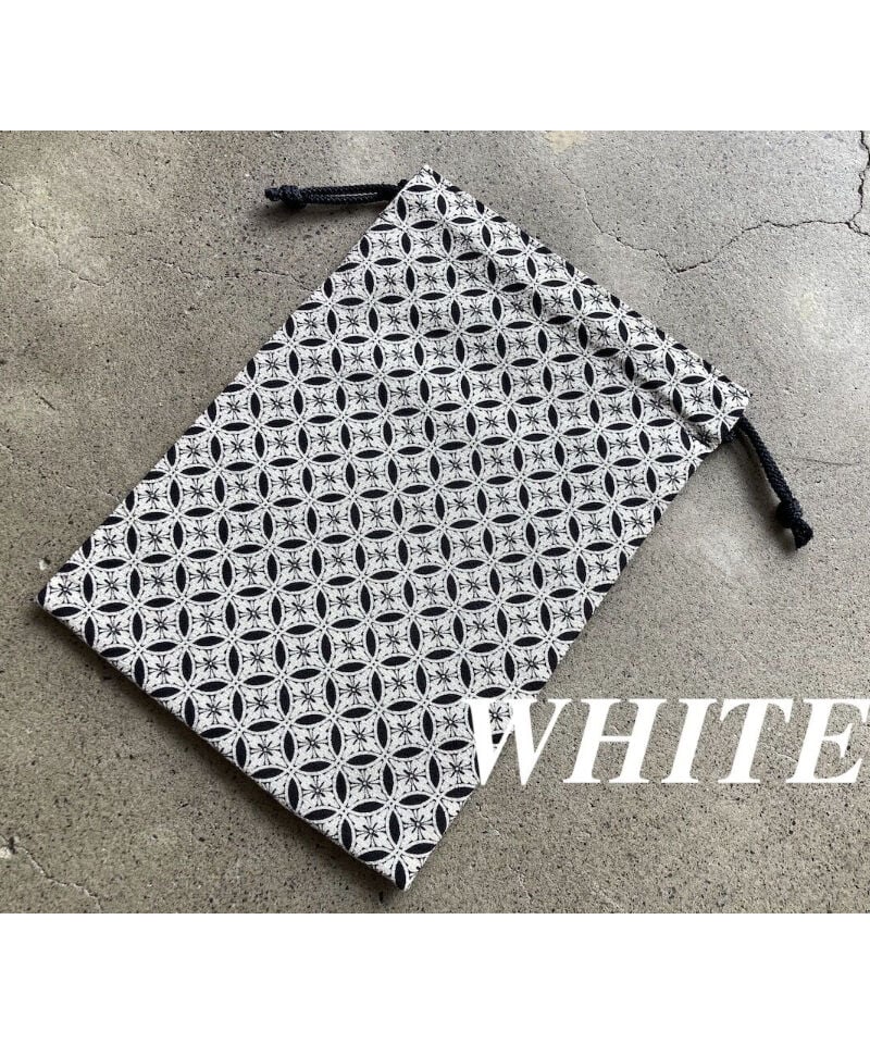 everyone nylon kinchaku pouch 白 ぱーしー様専用 everyone nylon