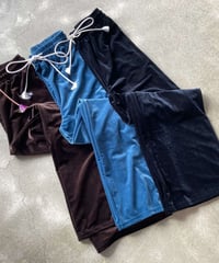 Velour Pants with OBI String