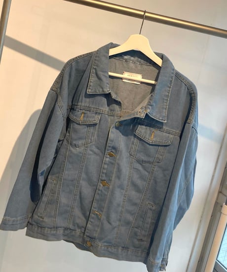 WAGARA Patchwork Denim Jacket - BLUE