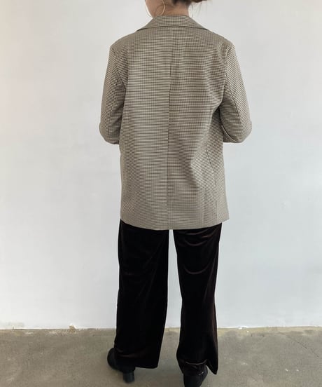 Velour Pants with OBI String