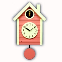 日本製 さんてる アンティーク 鳩時計 北欧カラー SQ04AN | 手づくり
