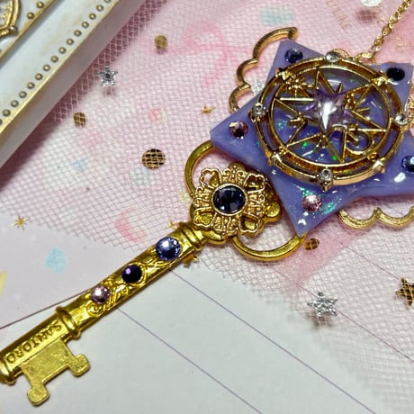 Cosmical Star key💜コズミカルパープル