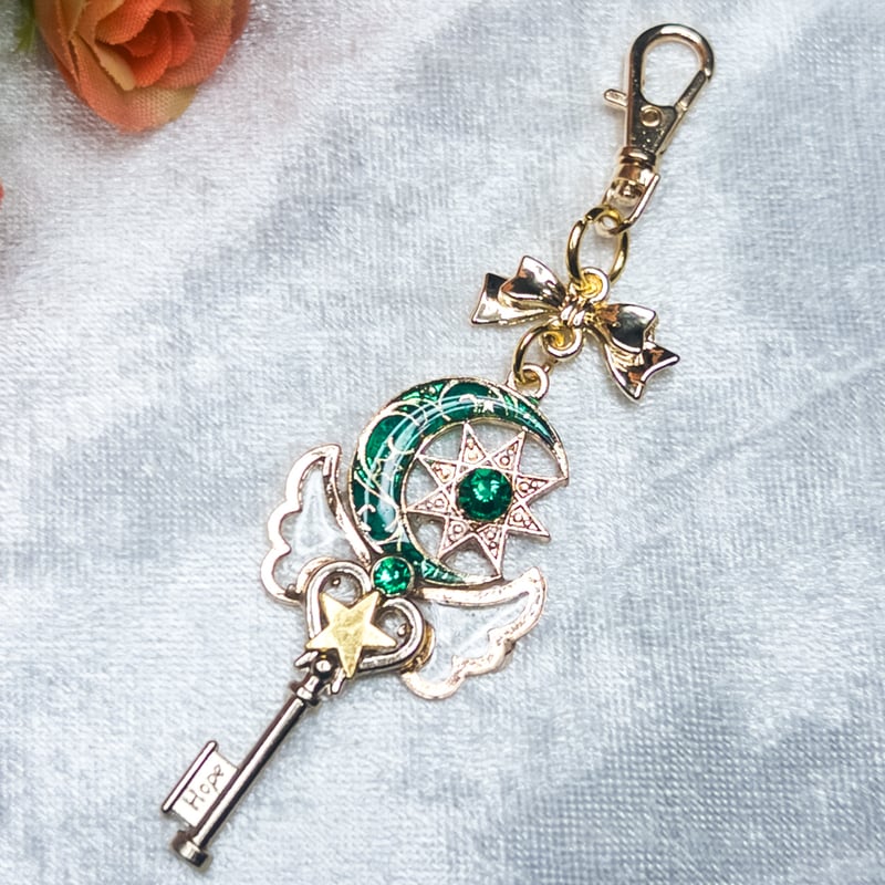 下弦の月　キーホルダー 下弦の三日月の鍵 キーホルダー | Sachinetic ONLINE SHOP