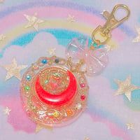 Ruby Crescent compact キーホルダー