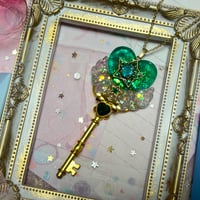 Miracle heart Precious key🗝✧*💚ハピネスグリーン
