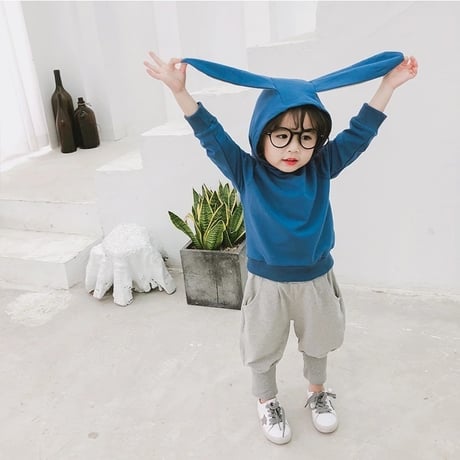 *韓国子供服*rabbitセットアップ