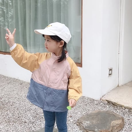 *韓国子供服*カラーマッチングジャケット