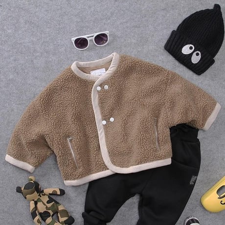 *韓国子供服*ボアジャケット