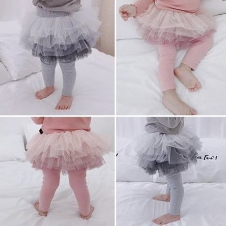 *韓国子供服*チュチュスカートレギンス