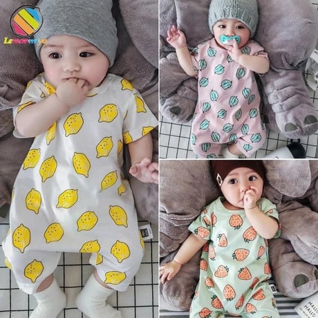 *韓国子供服*fruitロンパース