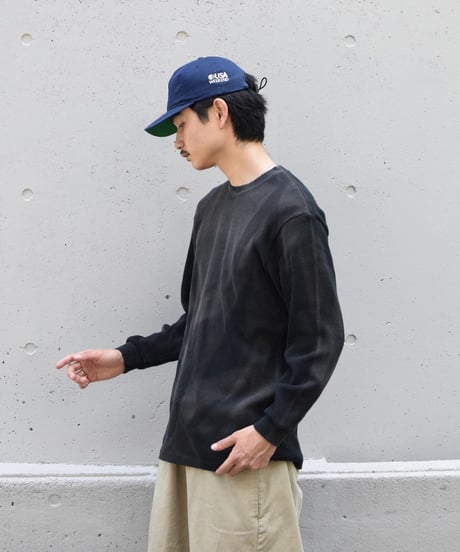 PRO CLUB L/S Thermal T-Shirt Sunfade Black