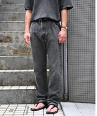 90's Used Levi's 505 Denim Pants Black Made in USA -2