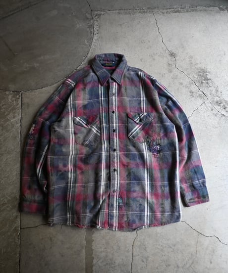 Customized Osh Kosh Heavy Flannel Shirt -5