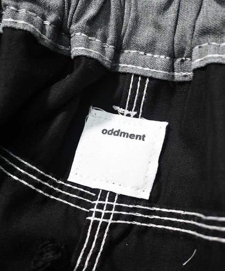Deadstock Universal Overall Customized Double Front Big Painter Pants Dyed Black